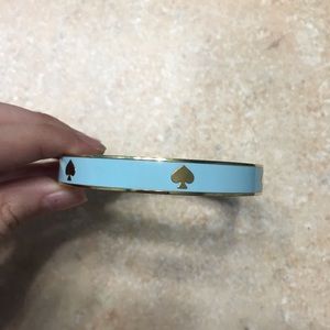 Kate spade light blue bangle